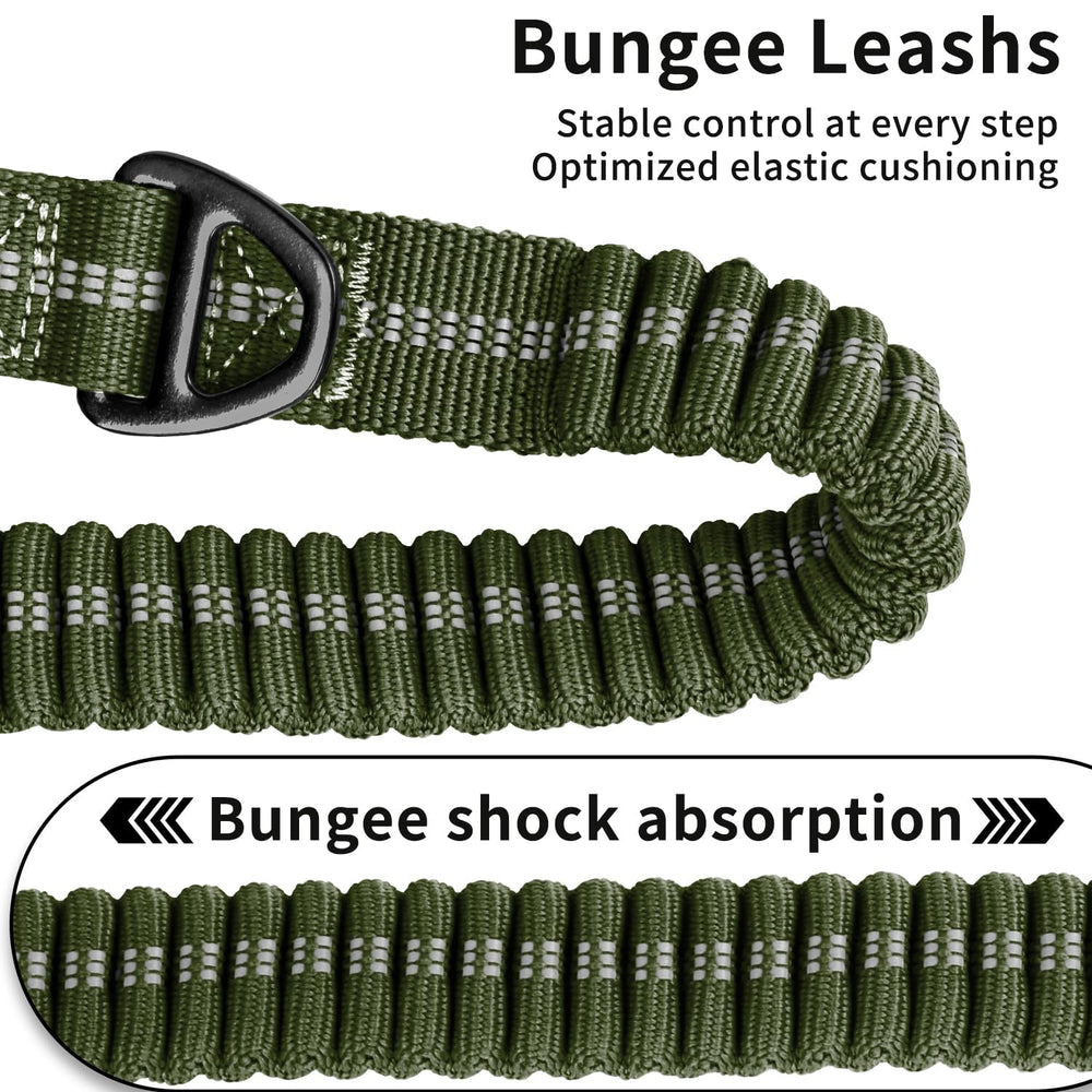 AirUIDOG reflective cord lines boost visibility for nighttime safety.