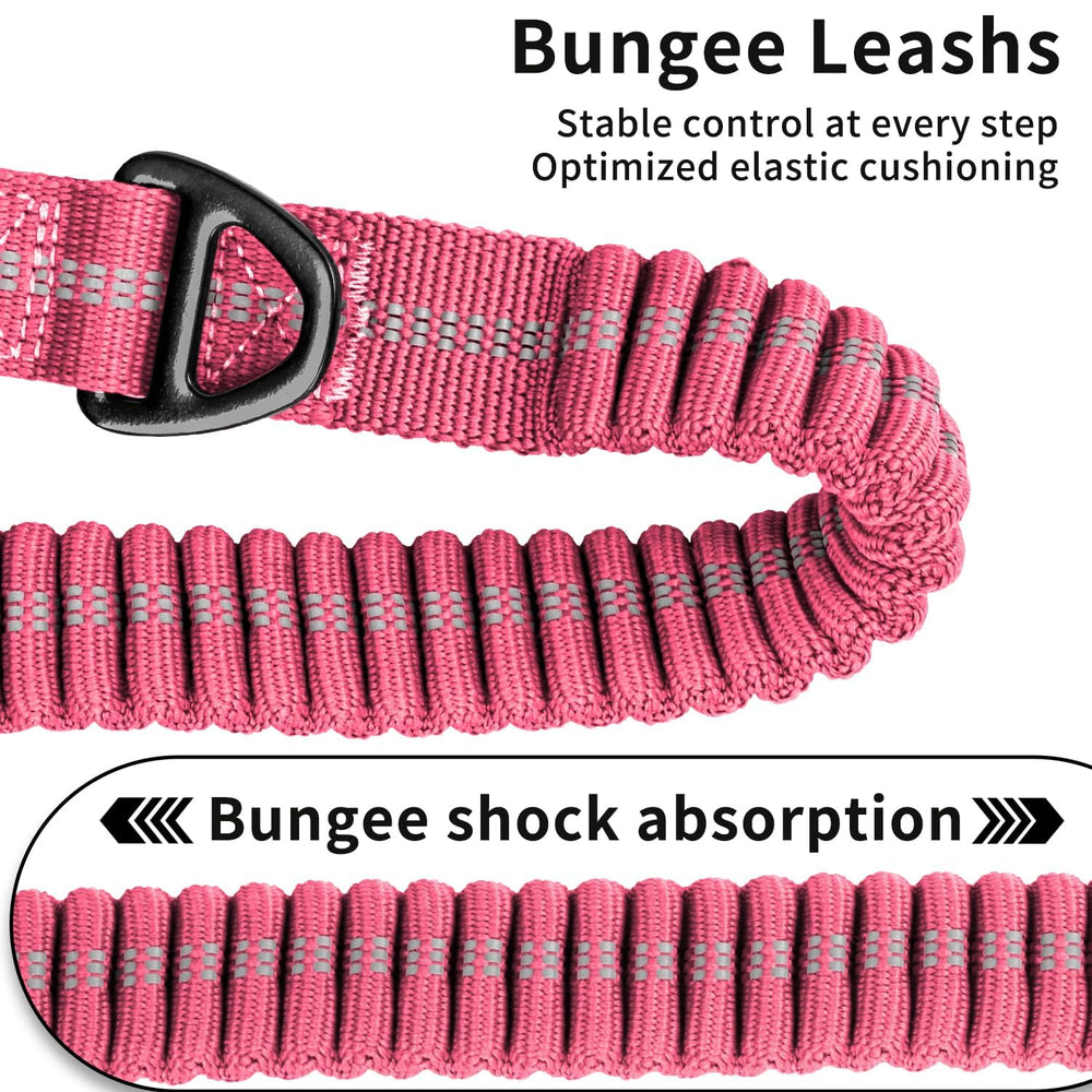 AIRUIDOG shock-absorbing leash reduces jolts during runs