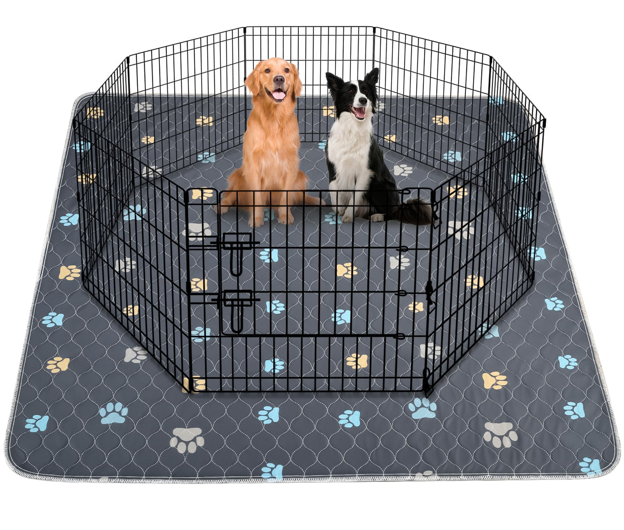 Aitmexcn washable puppy pad 2pcs for home training and floor protection.
