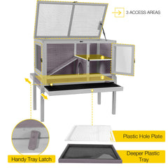 Aivituvin removable stand enables fast playpen conversion.