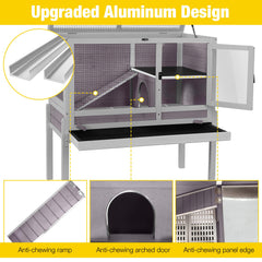 Aivituvin upper hut cooling mat keeps pets comfortable in heat.