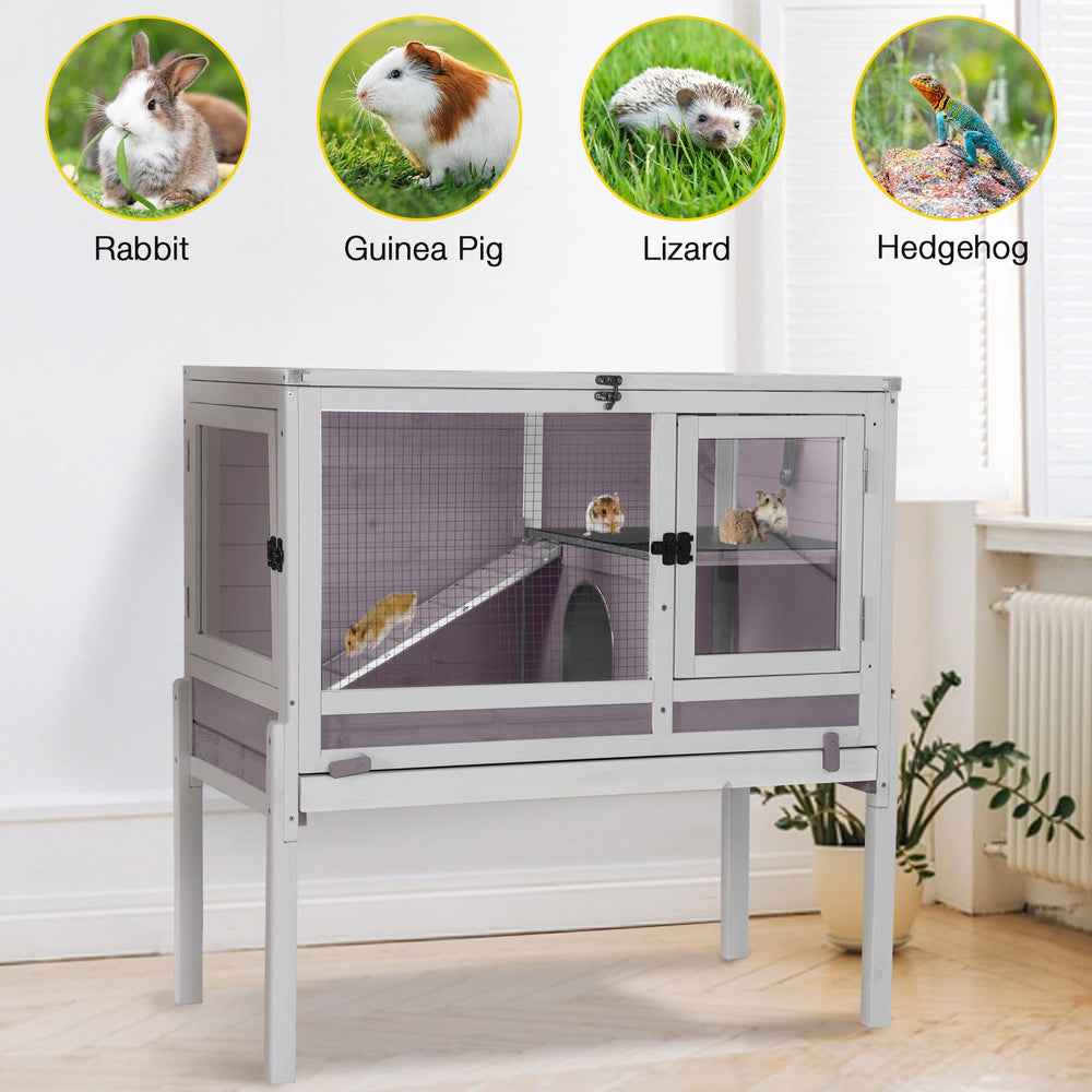 Aivituvin wire-mesh panels promote airflow and safety.