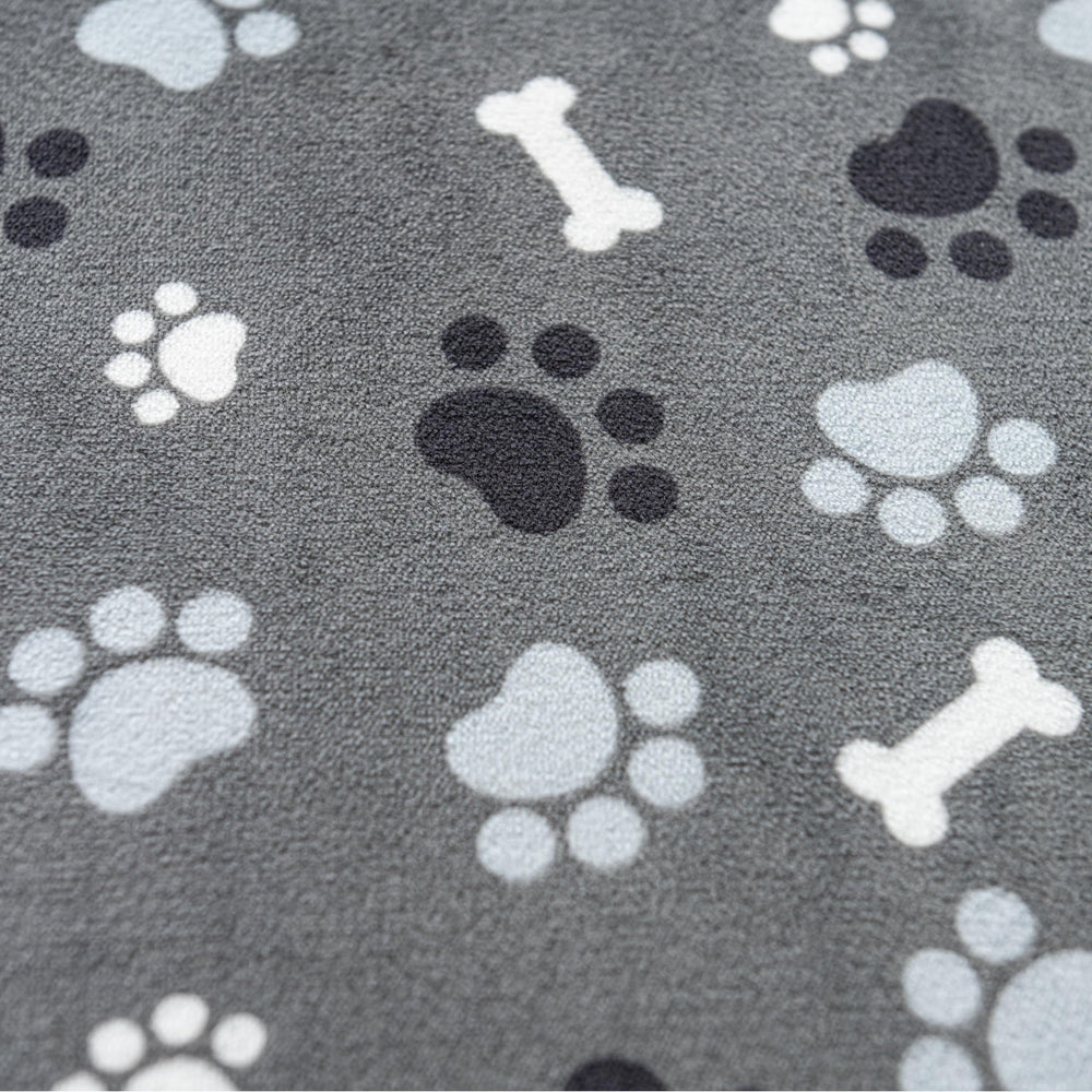 AIWEK dog blanket car cover protects seats during travel.