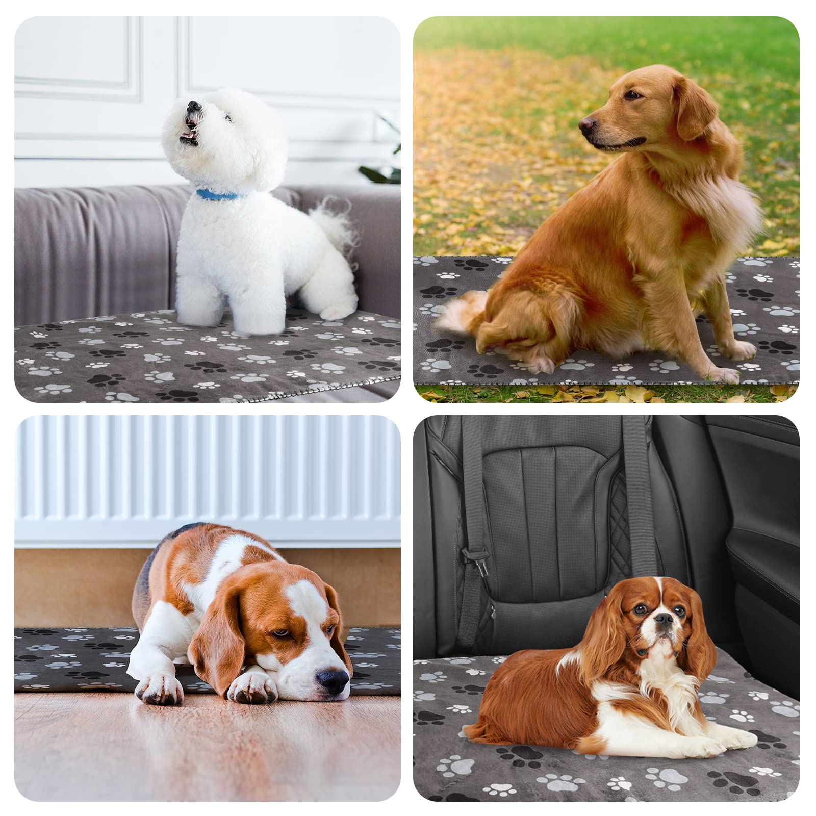 AIWEK pet blanket is versatile for carriers, kennels, and crates.