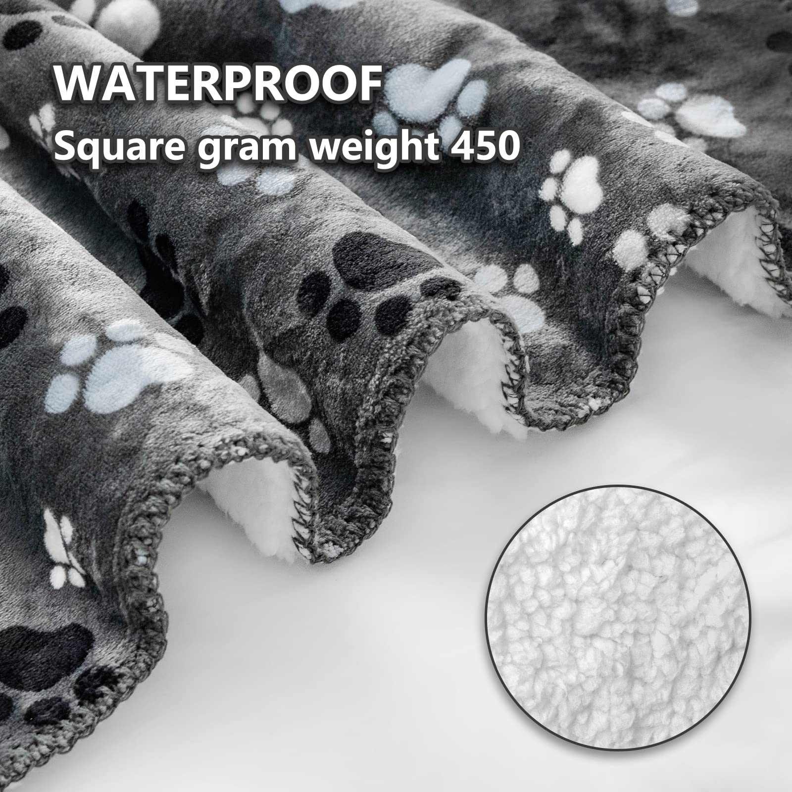 AIWEK reversible blanket shows plush on one side for cozy naps.