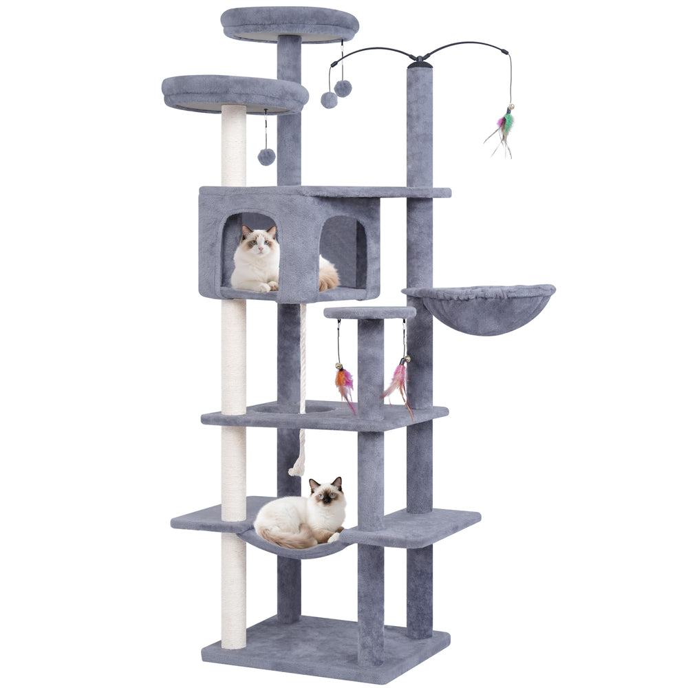 AIWIKIDE Big Cat Tree base provides sturdy support for climbing and play.