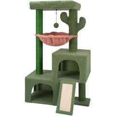 AIWIKIDE cactus cat tree base board provides sturdy foundation for play and rest.