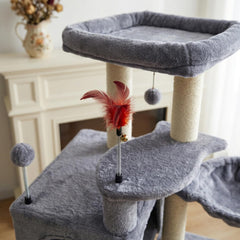 AIWIKIDE jute-wrapped-posts satisfy scratching instincts and protect furniture.