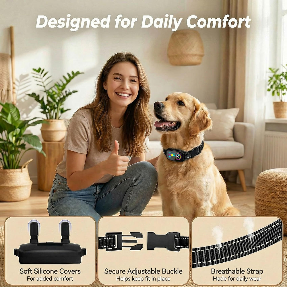 Ajctxno bark collar ideal for everyday dog training