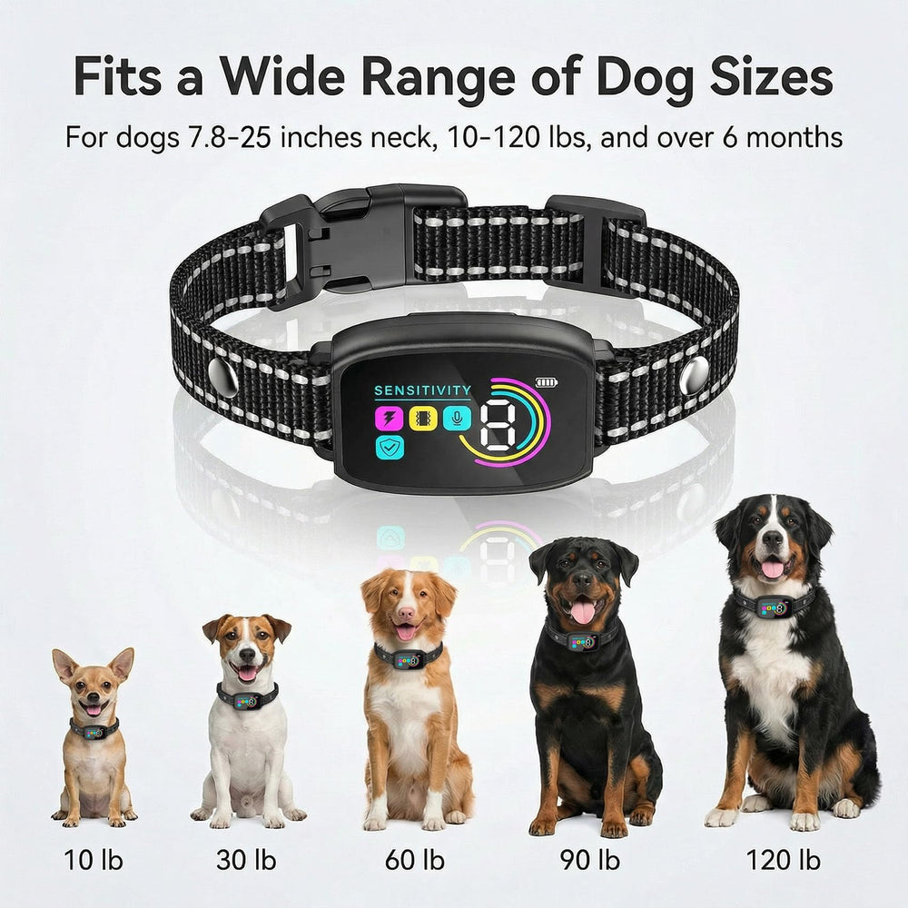 Ajctxno IP67 waterproof collar for rain and outdoor use