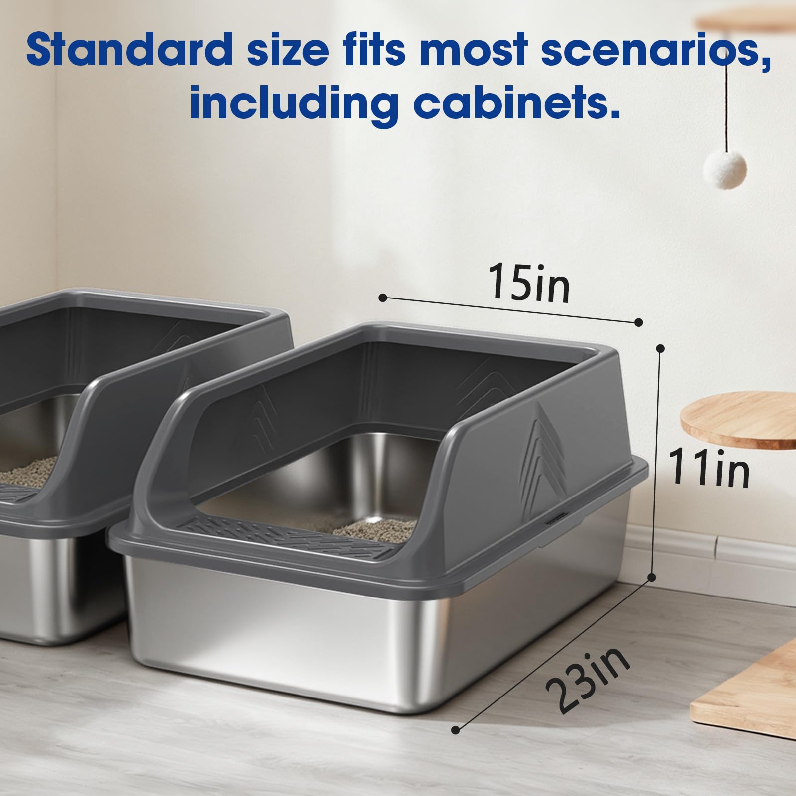 AKAOLA 2-pack design emphasizes easy cleaning and freshness