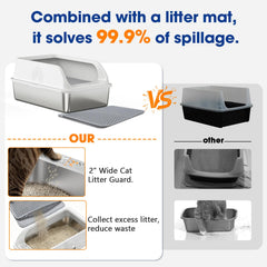 AKAOLA anti-leak design maintains mess containment and tidy surroundings