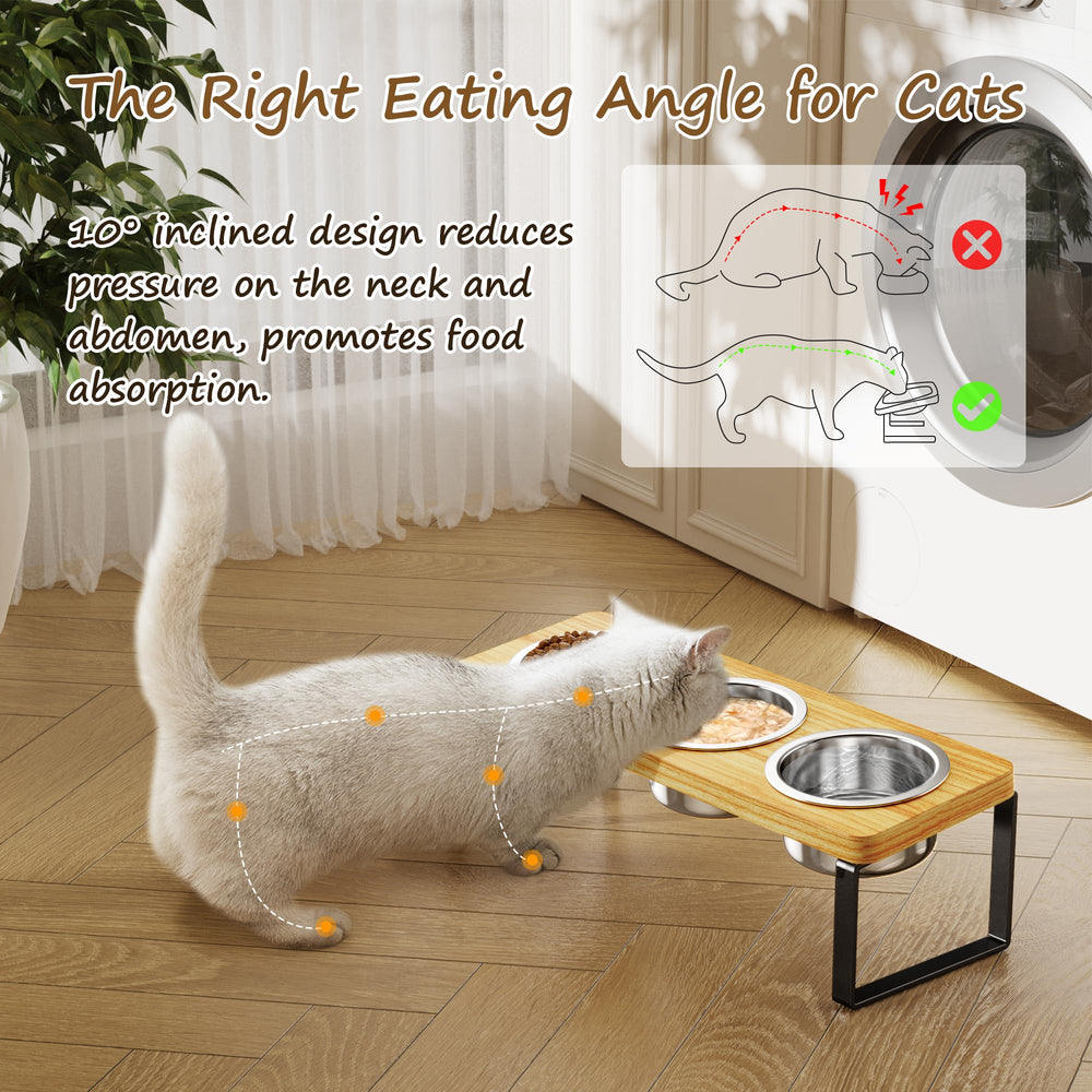 AKAOLA indoor and outdoor use for versatile pet dining.