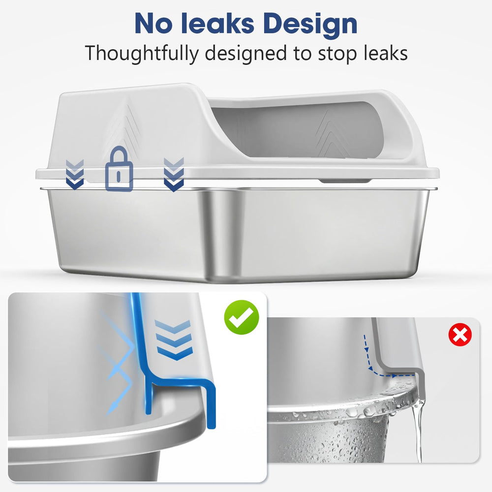 AKAOLA non-stick bottom simplifies cleaning after small messes.