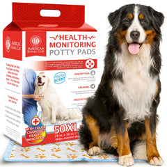 AKC Advanced Puppy Pads Health+ color change signals pH cues for easy monitoring