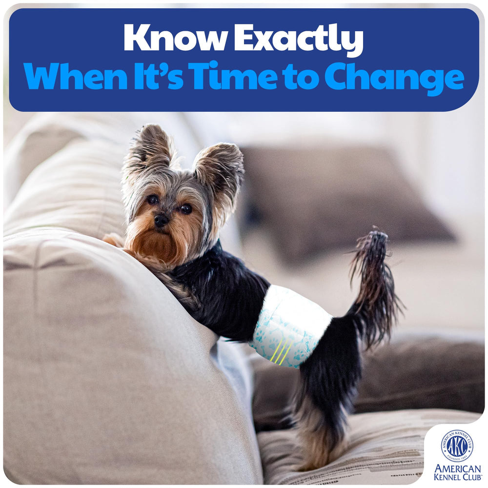 Adjustable snug fit with edge guard helps prevent leaks on active pups
