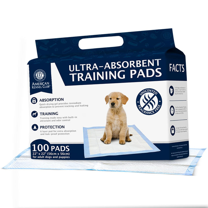 AKC puppy training pad leak proof for indoor housetraining