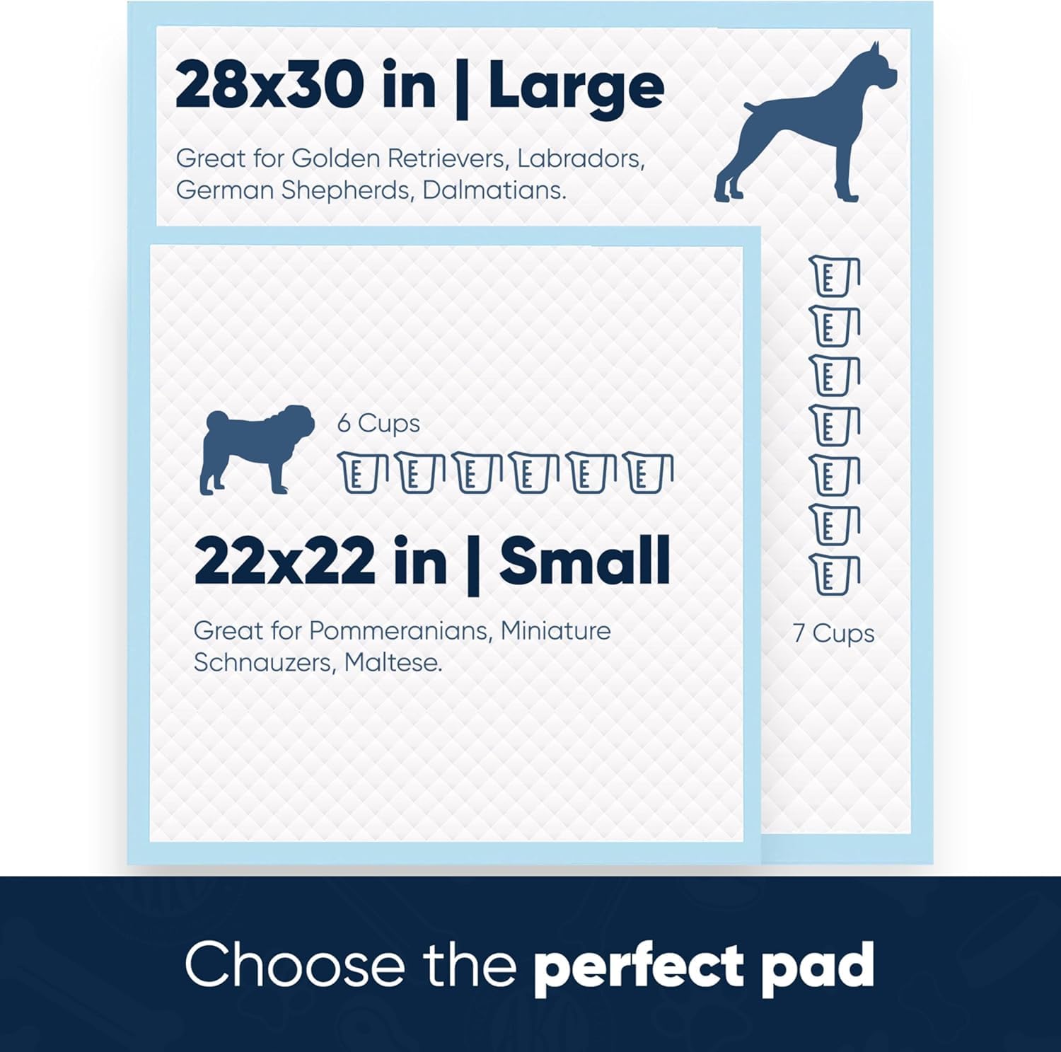 AKC quick-dry training pad demonstrating rapid absorption to keep paws clean and dry.