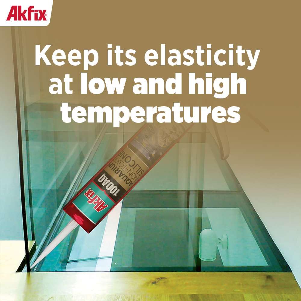 Akfix 100AQ sealant fast cure with skin forming in minutes