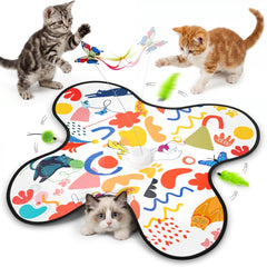 Aktor interactive cat toy base for stable indoor play and safety.