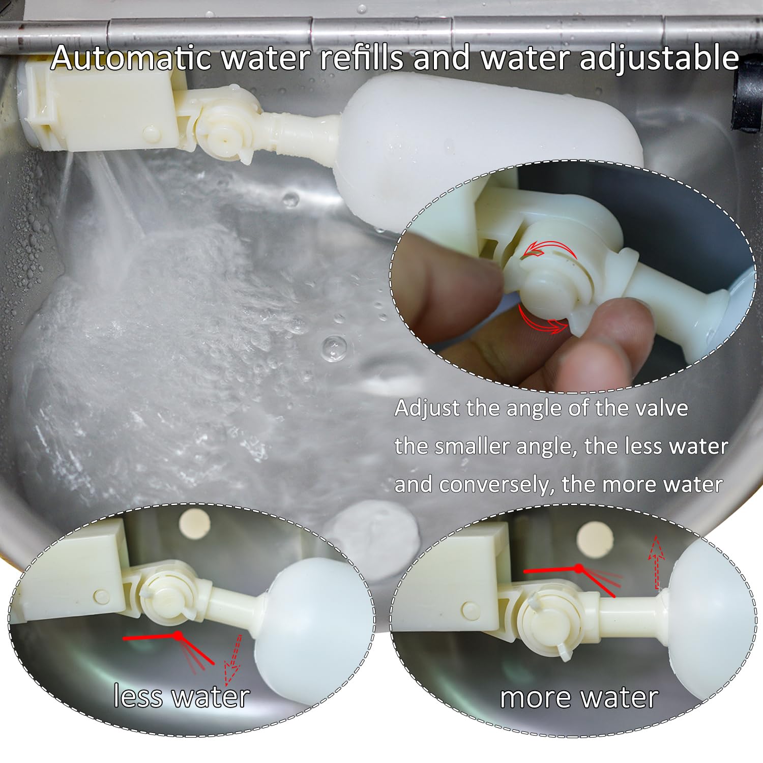 AKUATUZ easy-install design for floor or wall mounting.