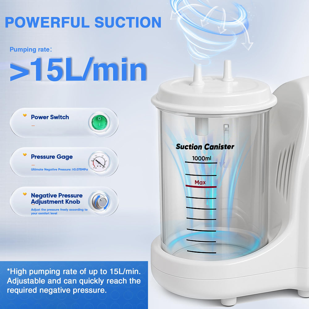 Akvich detachable 1000ml container shown for easy cleaning.