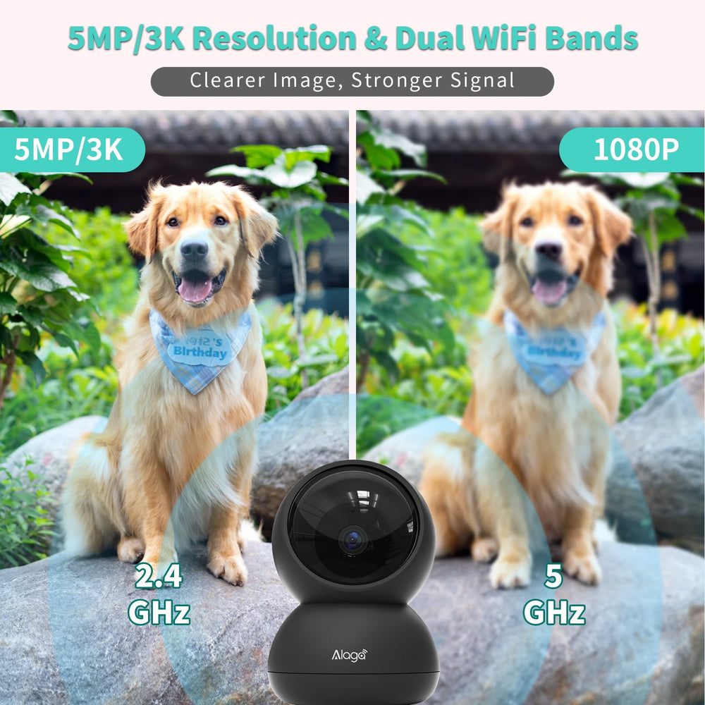 Alaga works with Alexa and Google Assistant for hands-free viewing.