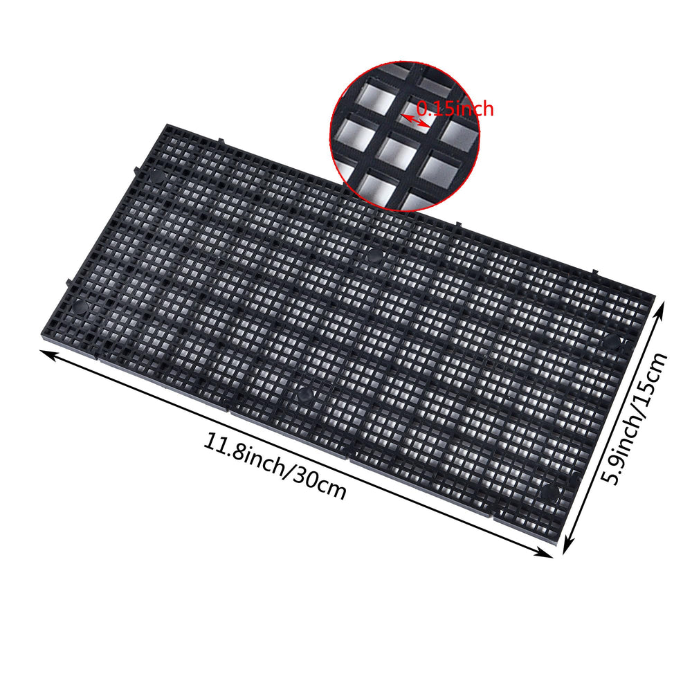 ALEGI aquarium bottom isolation bracket helps keep substrates organized