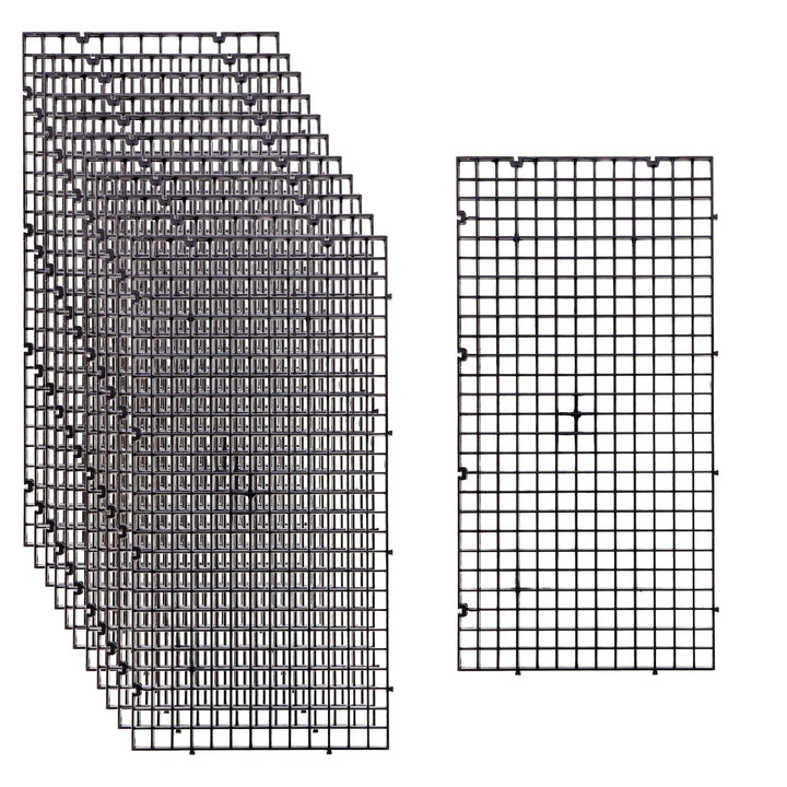 ALEGI aquarium divider grid assembly highlighting modular, customizable separation for peaceful fish housing.
