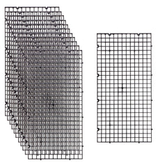 ALEGI aquarium divider grid assembly highlighting modular, customizable separation for peaceful fish housing.