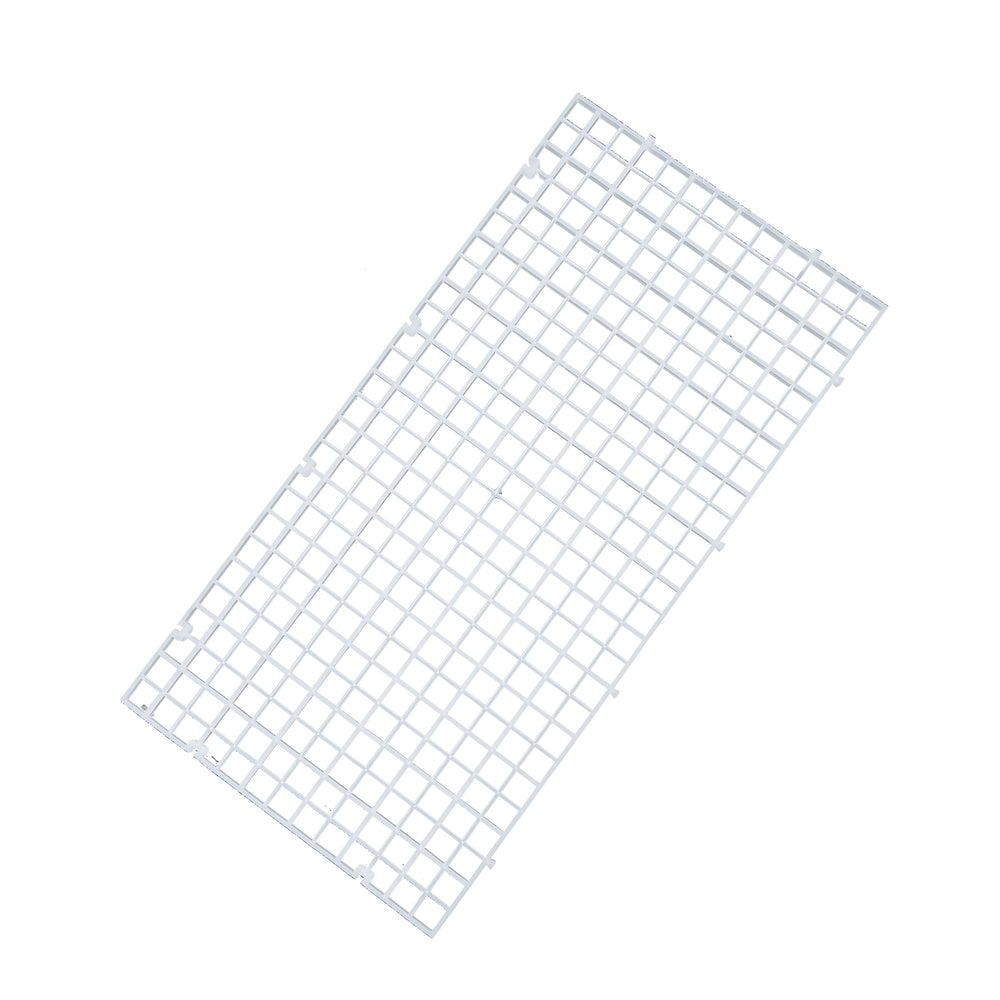 ALEGI grid bottom tray in an aquarium setup, enabling easier maintenance.