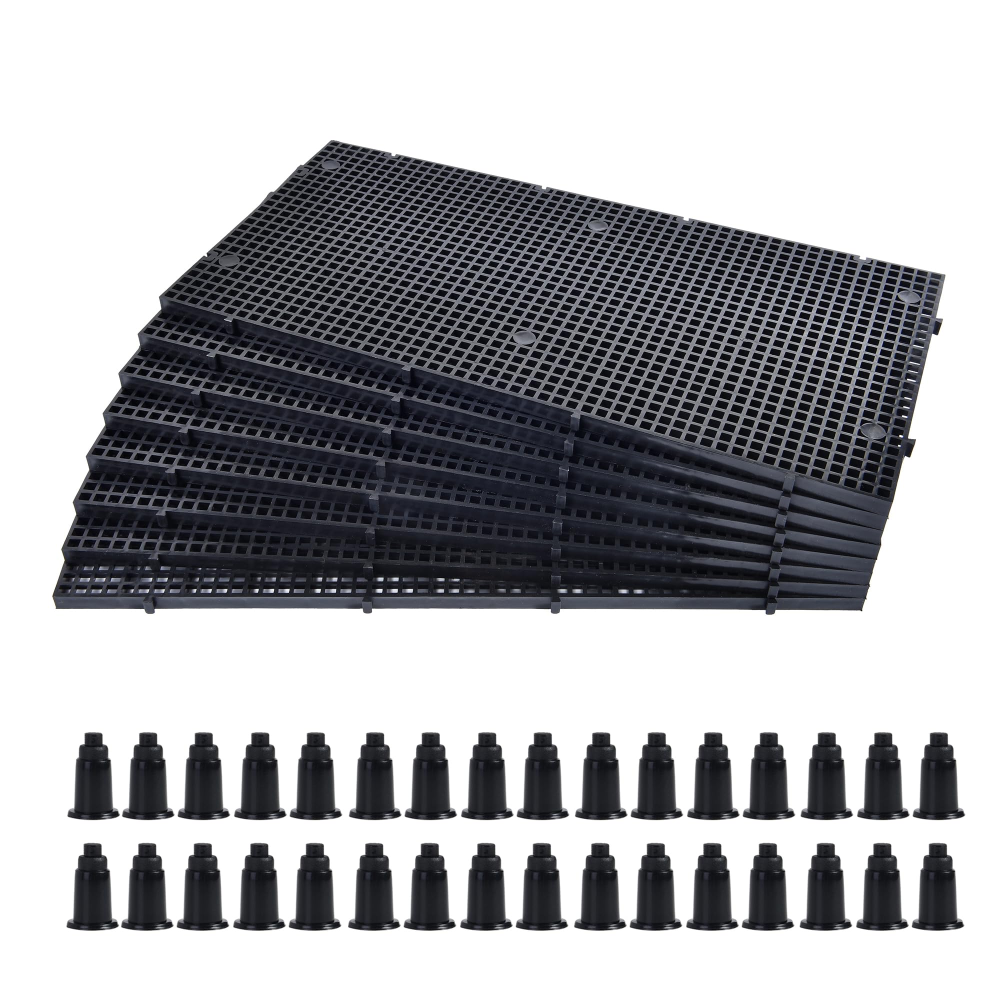 ALEGI plastic grid divider tray for egg crate louvre enables safe species separation in aquariums
