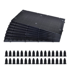 ALEGI plastic grid divider tray for egg crate louvre enables safe species separation in aquariums