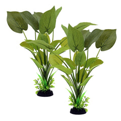 ALEGI silk aquarium plants 12inch setup enhances tank layout