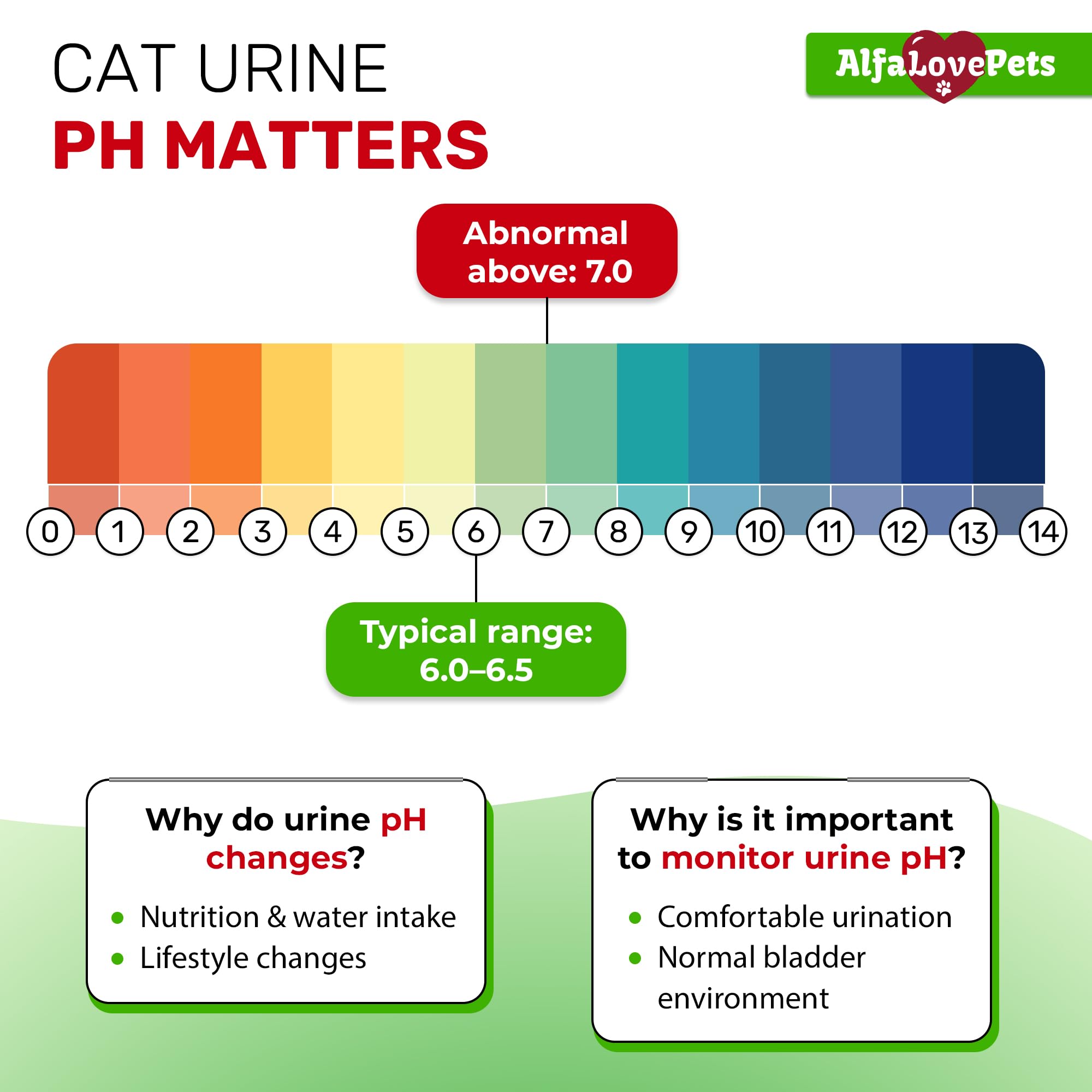 Daily dosing guidance visible on Alfa Love Pets UTI packaging.