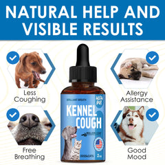 Alfa Pet Kennel Cough dosage dropper for precise dosing