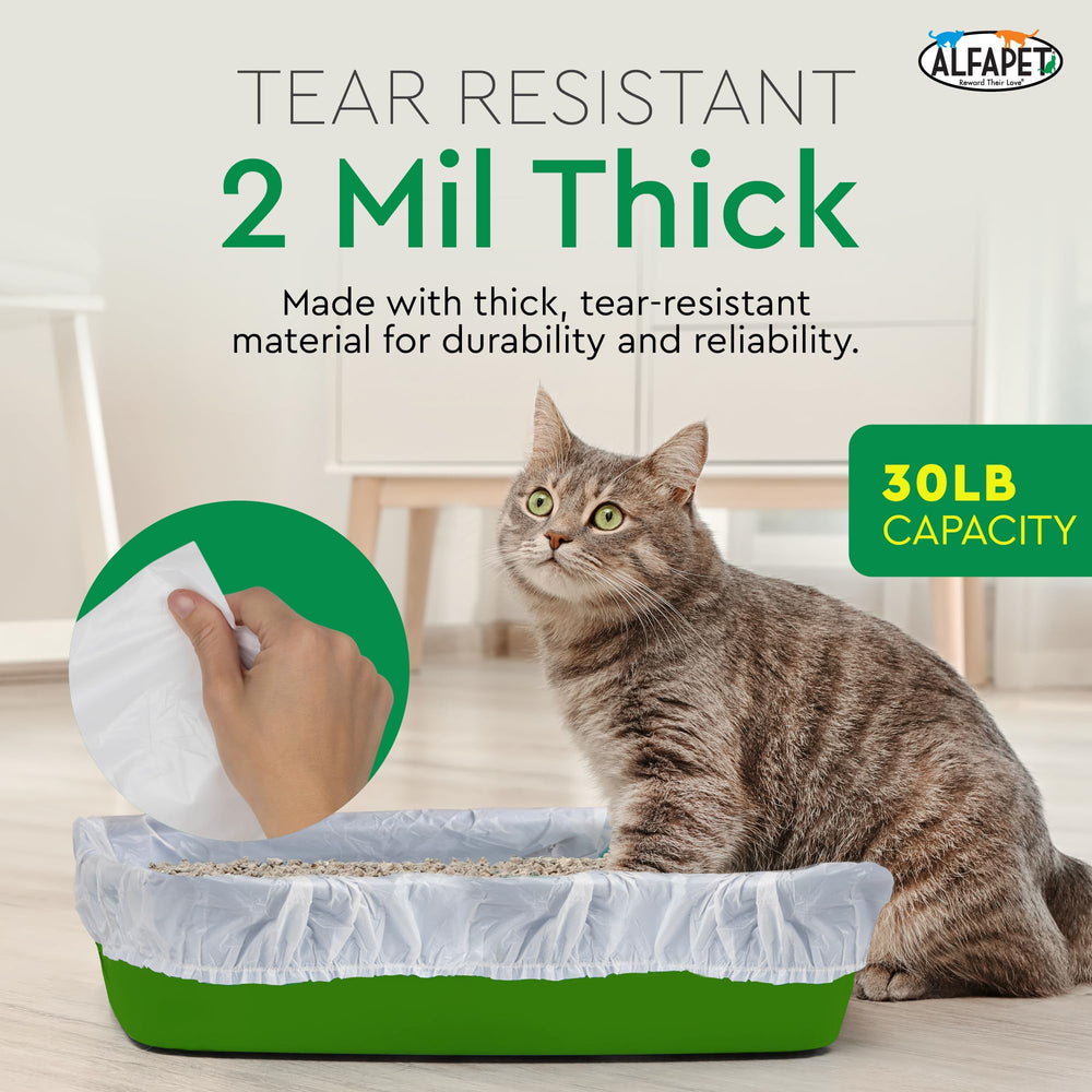 Alfapet elastic secure-fit liner prevents shifting during use.