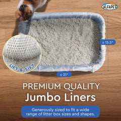 Alfapet tear-resistant liner endures claws without tearing.