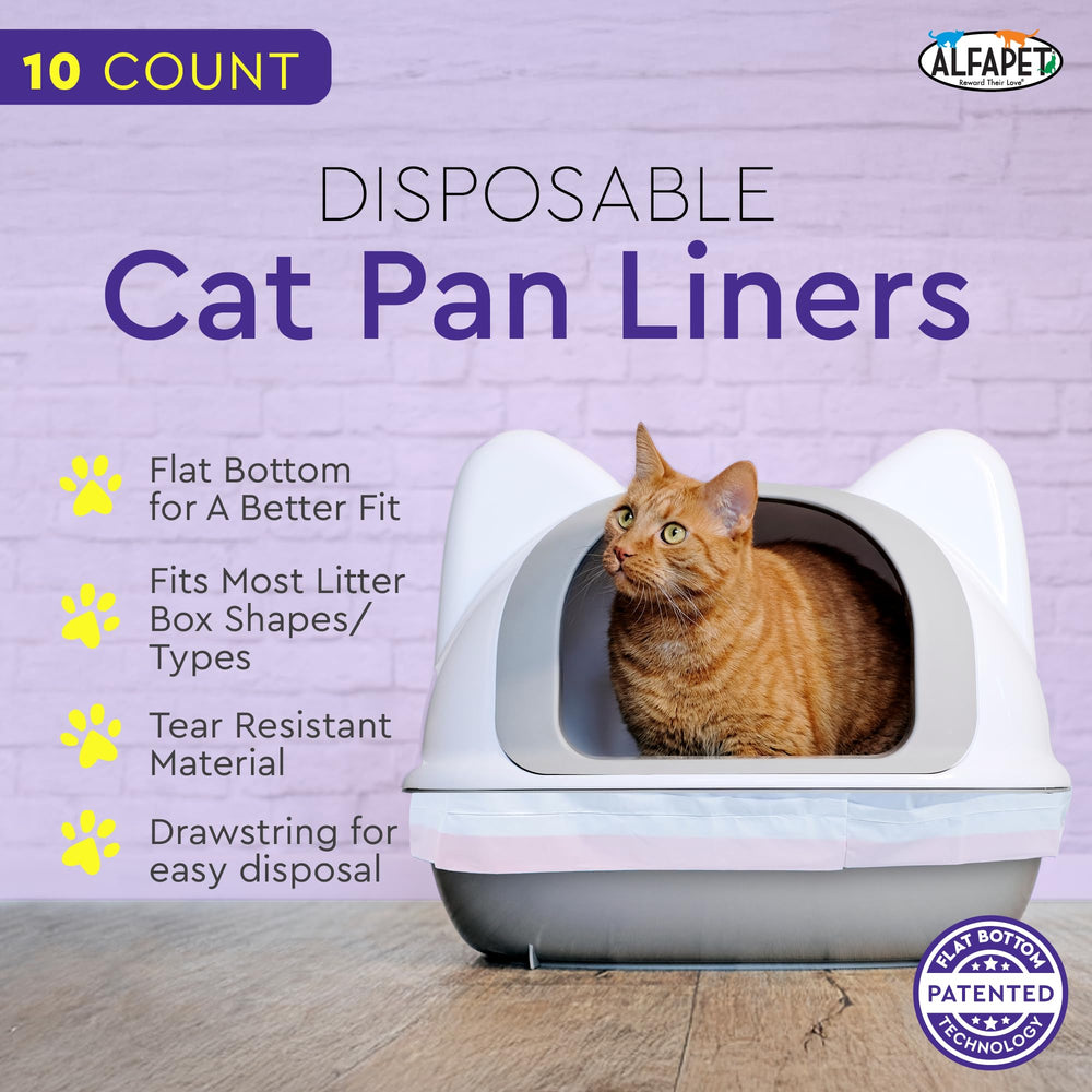 Alfapet tear-resistant litter bags withstand claws and kicks, reducing leaks.