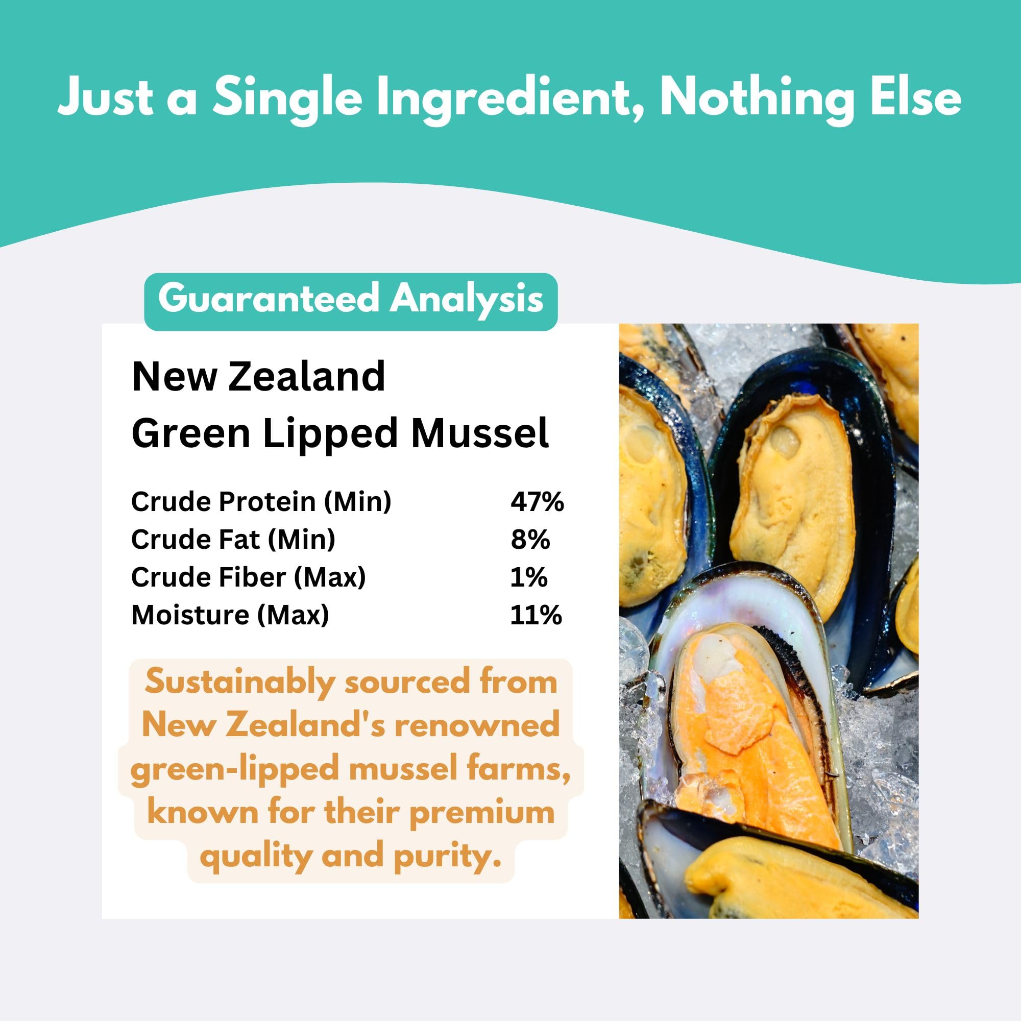 ALFIE'S TREATOS New Zealand mussels highlight quality omega-3 content