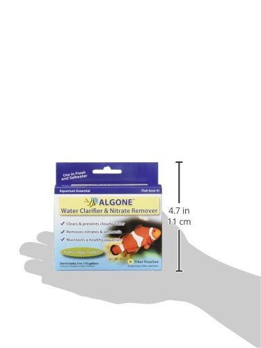 Algone safe for fish and plants image demonstrates healthy aquatic life