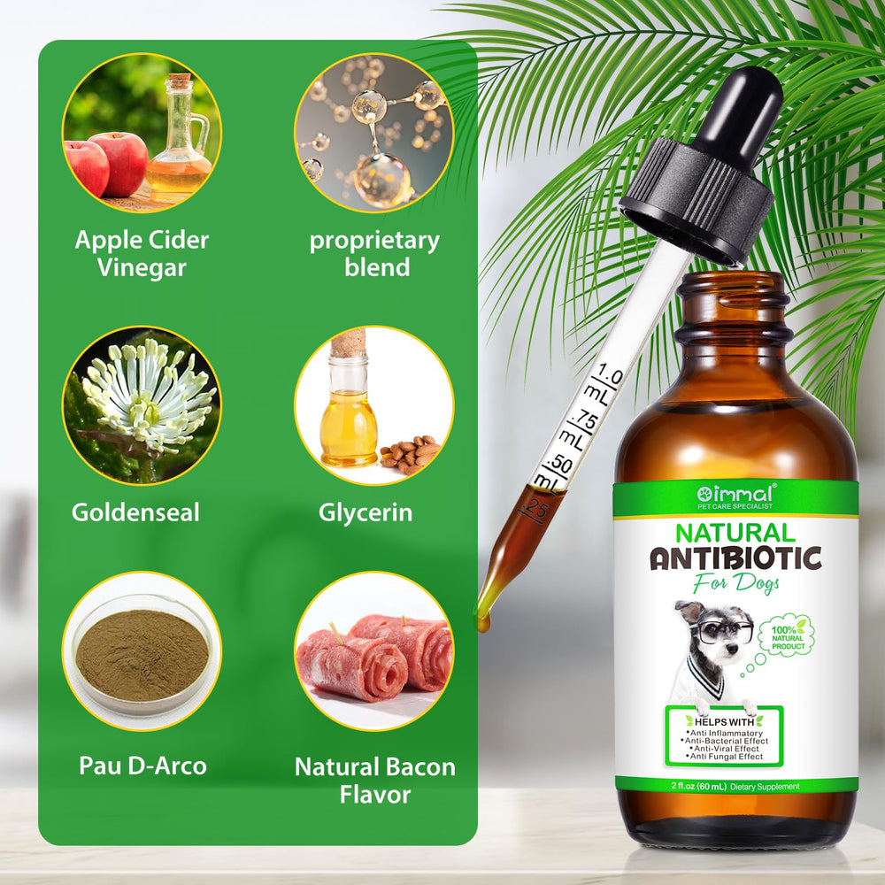 ALIVO dog antibiotic dropper-dosing for precise servings.