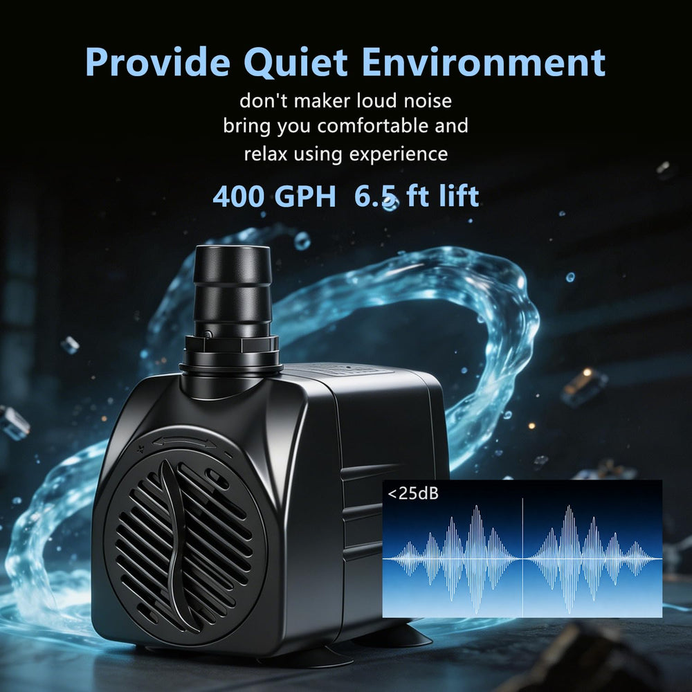Alizzy four nozzles pack enables varied water effects in features.