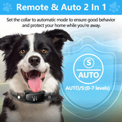 ALKD Bark Collar Auto Mode with protection helps safe hands-free training