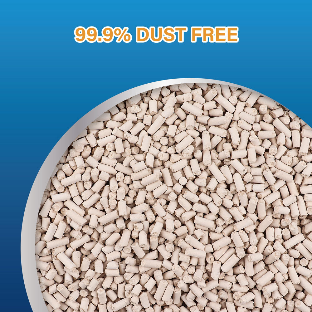 All-Absorb zeolite mineral pellets provide natural odor elimination for daily litter use.
