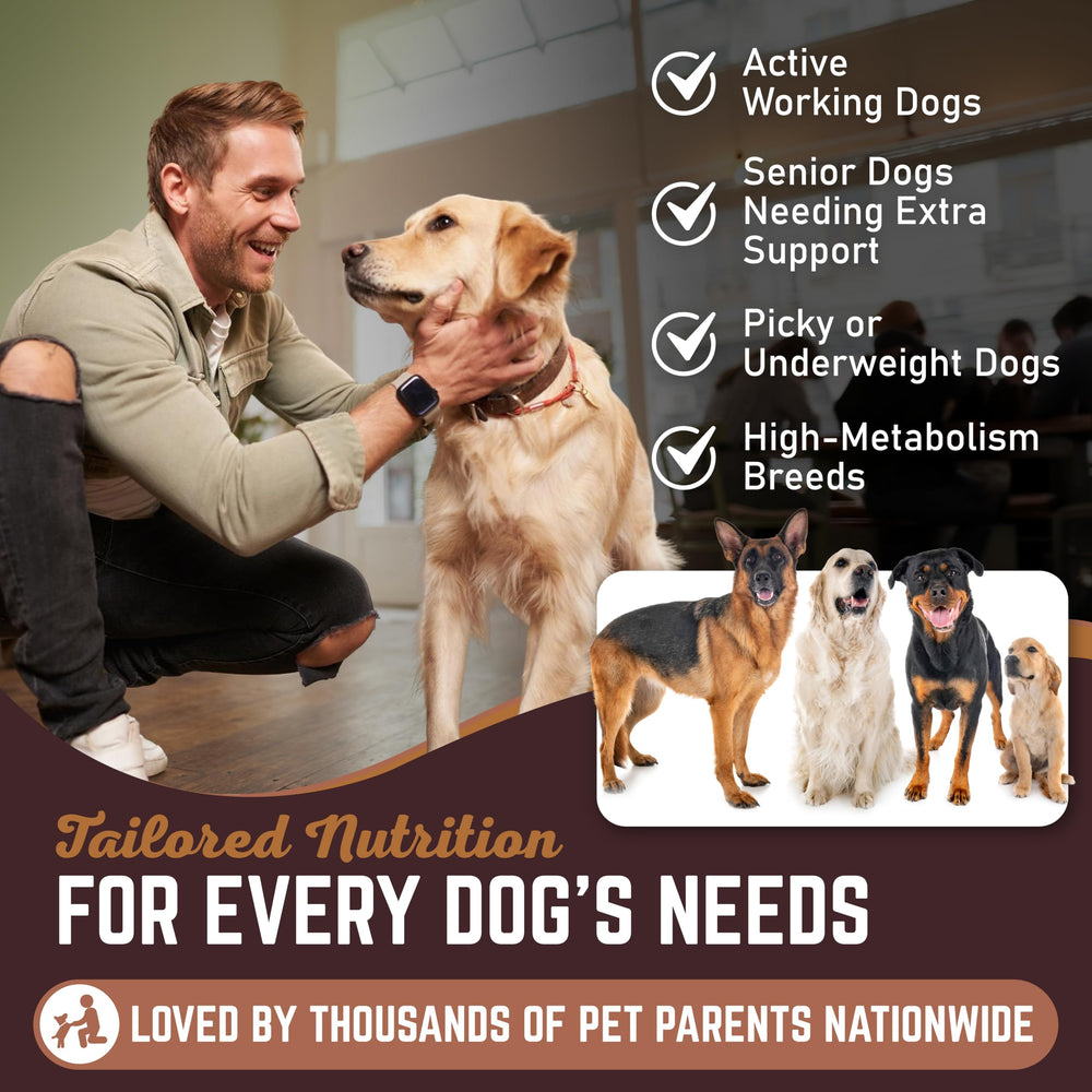 All American Canine puppy-friendly duck neck evident in image, for growing dogs.