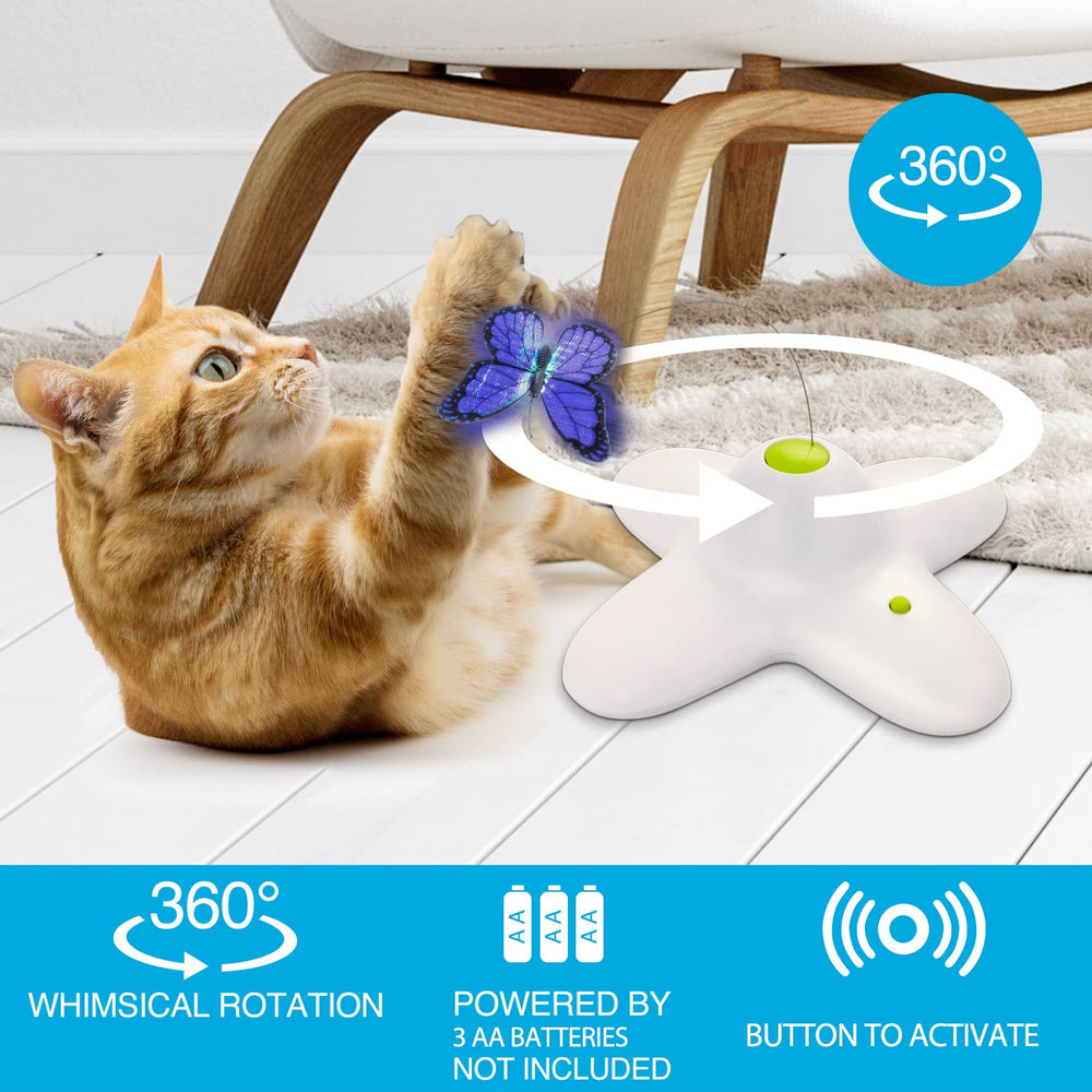 ALL FOR PAWS AFP easy-to-use setup with three AA batteries.