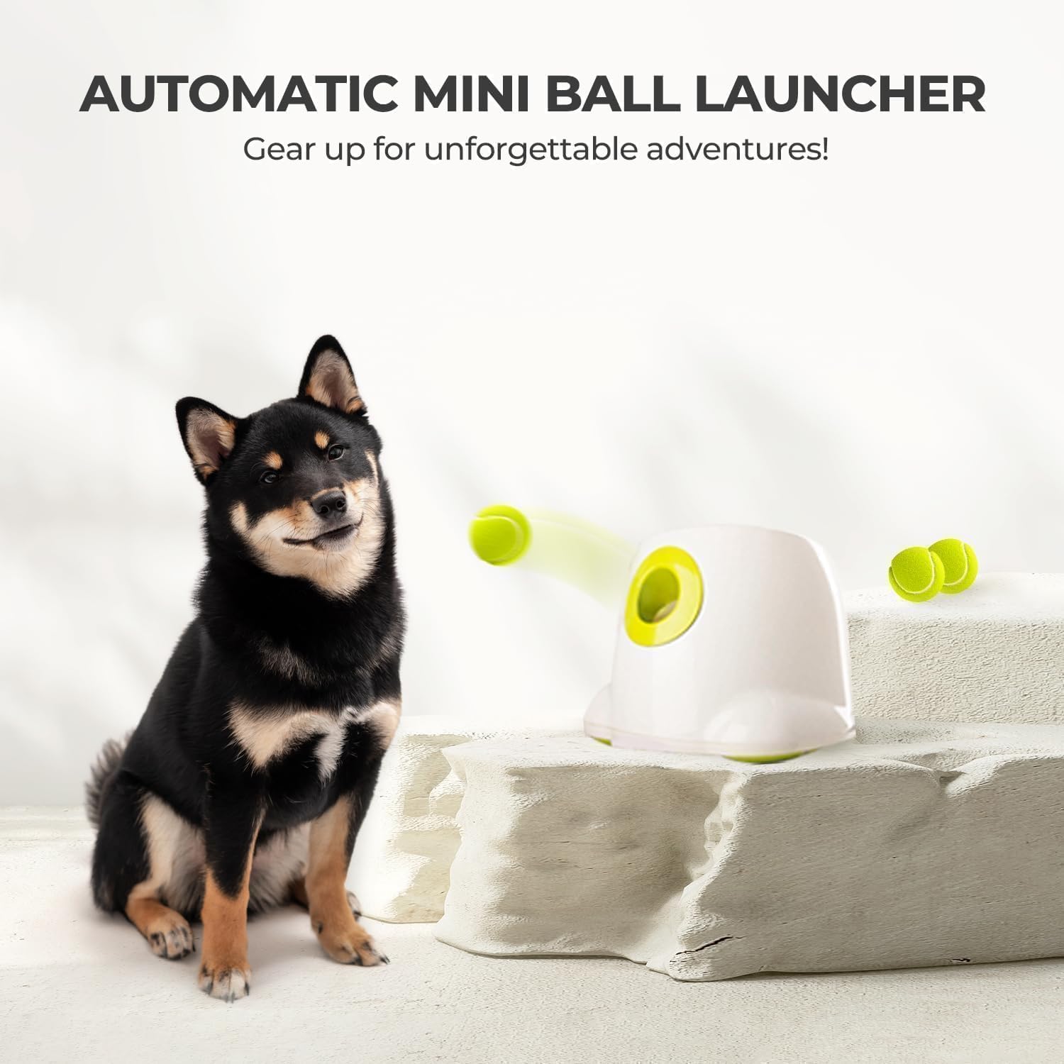 All For Paws Ball Launcher USB power upgrade enables easy charging.