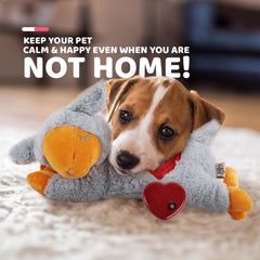 Adorable snuggle-design ALL FOR PAWS heartbeat dog toy for cuddling