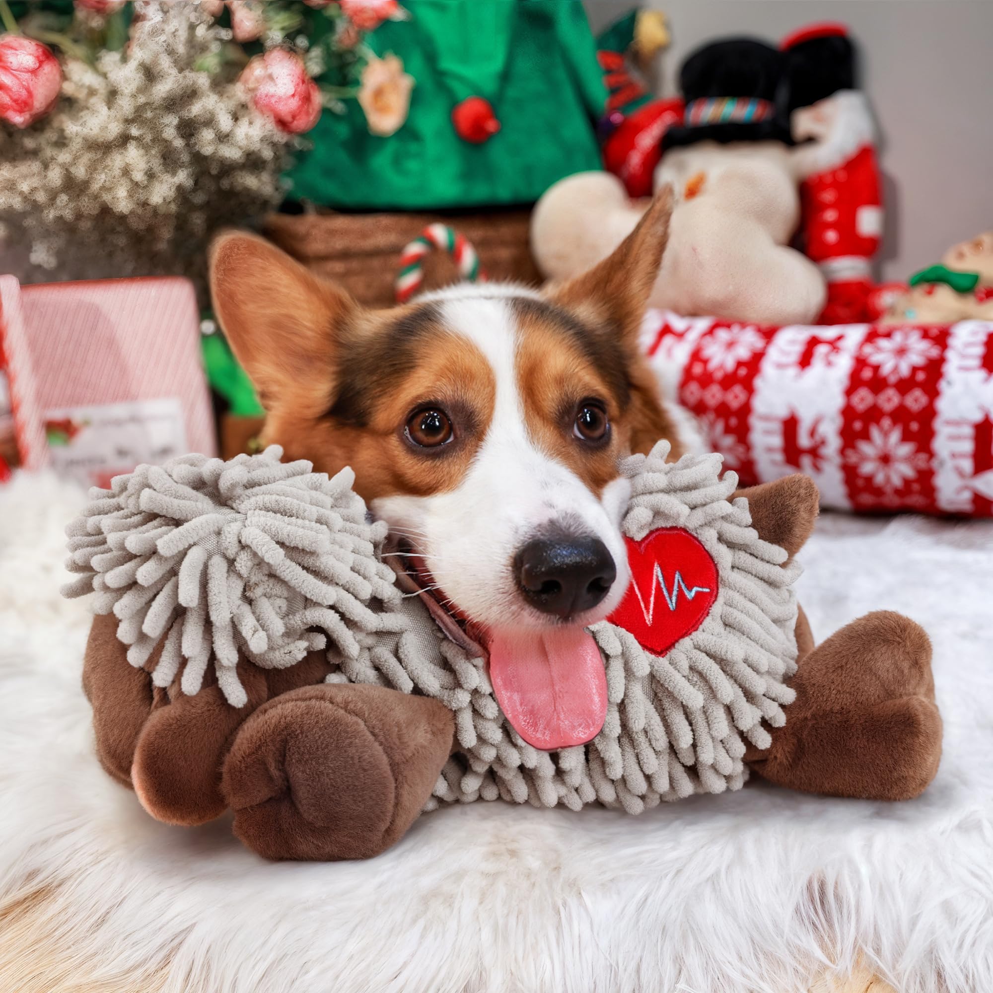 All For Paws Heartbeat Toy easy to spot clean after use.